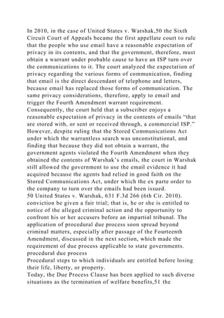 Chapter Five Constitutional PrinciplesThe ConstitutionThe Consti.docx