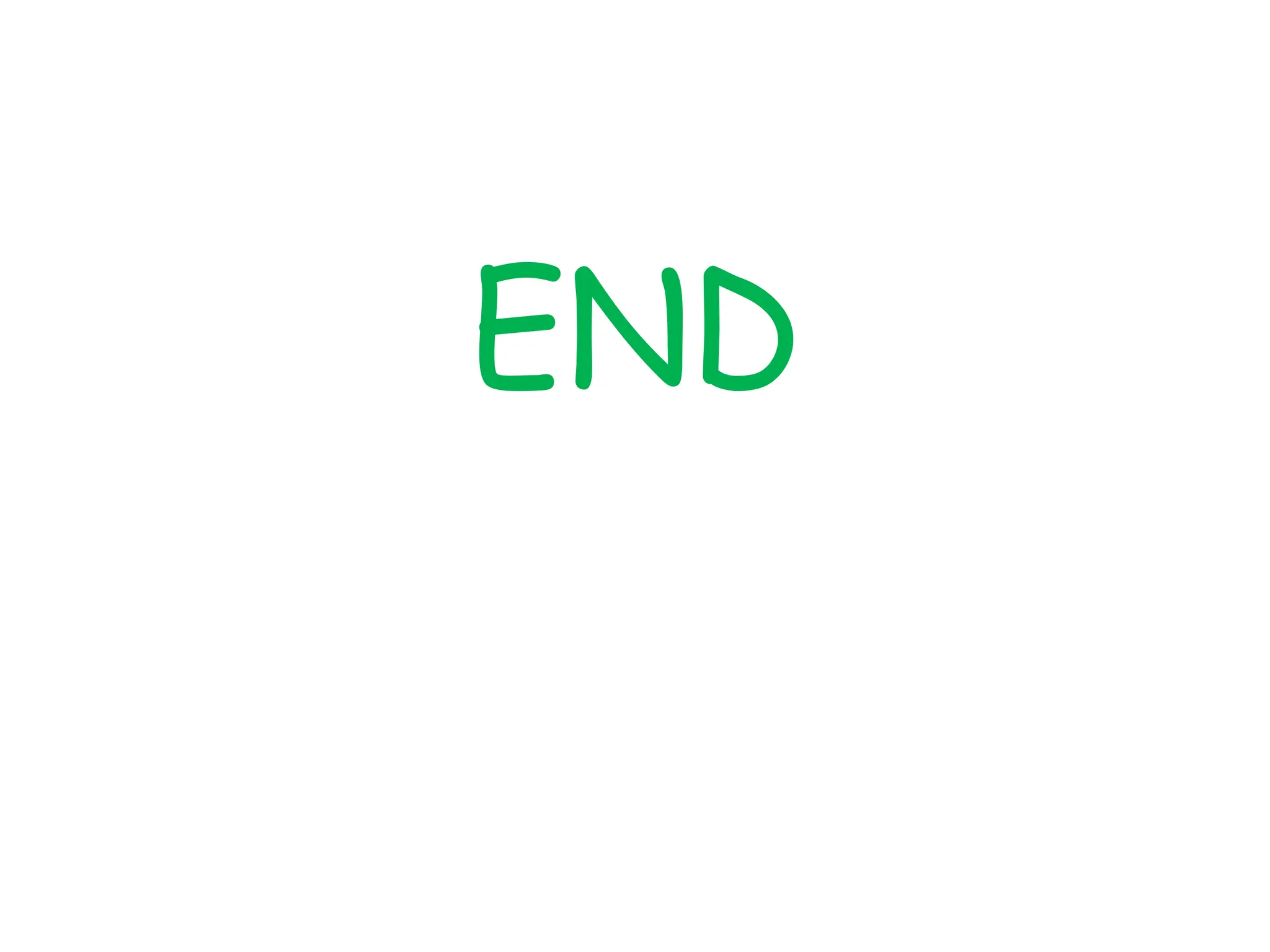 END
 