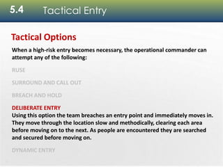 Tactical Entry Fail Chapter Five | PPTX