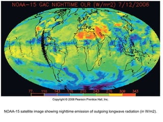 04_18FB-C.jpg NOAA-15 satellite image showing nighttime emission of outgoing longwave radiation (in W/m2). 