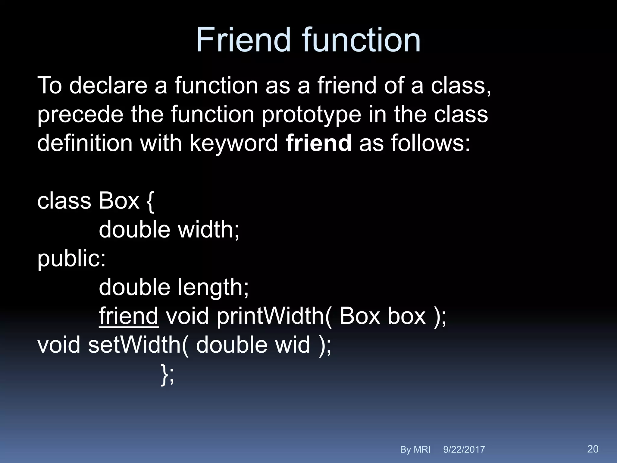 Functions in c++ | PPTX