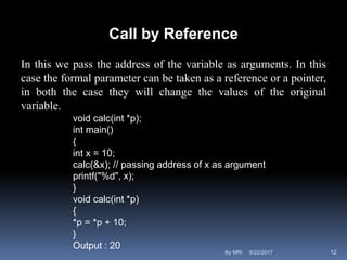 Functions in c++ | PPTX