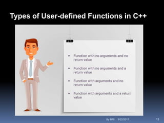 Functions in c++ | PPTX