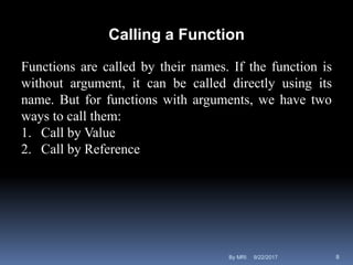 Functions in c++ | PPTX