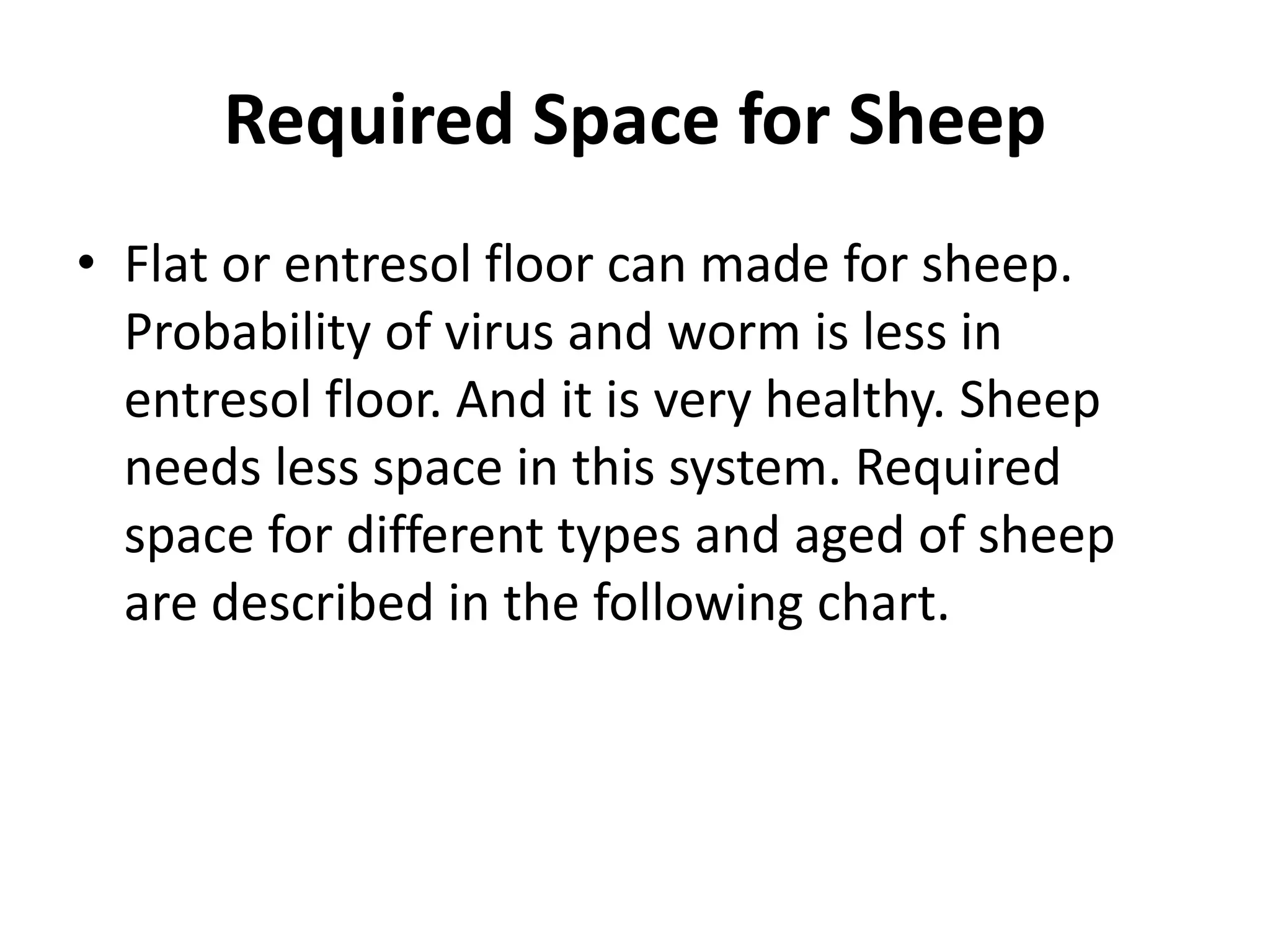 unit 4 sheep and goat housing | PPTX