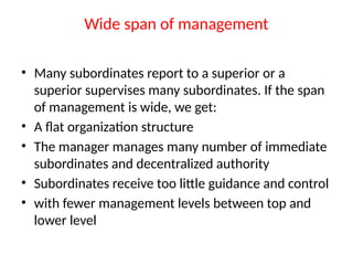 Manager Subordinate CHAPTER FOUR.pptx introduction to management | PPTX