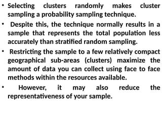 research for accounting and finance chapter four sampling design. | PPTX