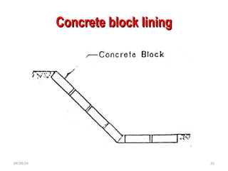 Concrete block lining
Concrete block lining
09/20/24 63
 