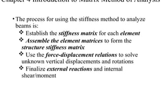 Comprehensive Introduction to Matrix Method of Structural Analysis for ...