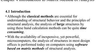 Comprehensive Introduction to Matrix Method of Structural Analysis for ...