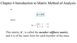 Comprehensive Introduction to Matrix Method of Structural Analysis for ...
