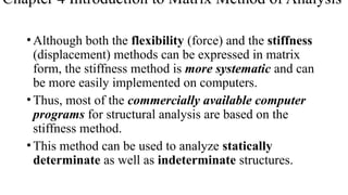 Comprehensive Introduction to Matrix Method of Structural Analysis for ...