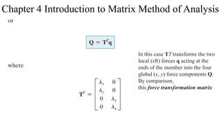 Structural Matrix Methods Comprehensive Introduction to Matrix Method of Structural Analysis for ...