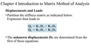 Comprehensive Introduction to Matrix Method of Structural Analysis for ...
