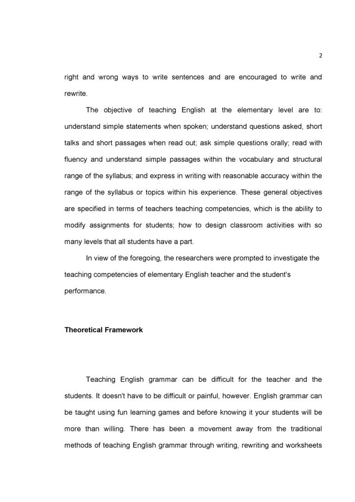 Personal statement stage management