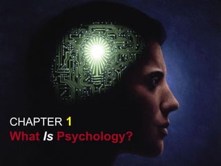 CHAPTER 1
What Is Psychology?
 