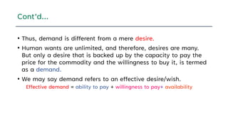 supply demand demand is the combination of desire... Chapter II theory of demand and supp.pdf