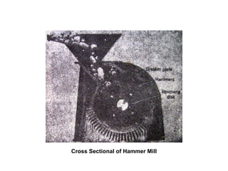 Cross Sectional of Hammer Mill 