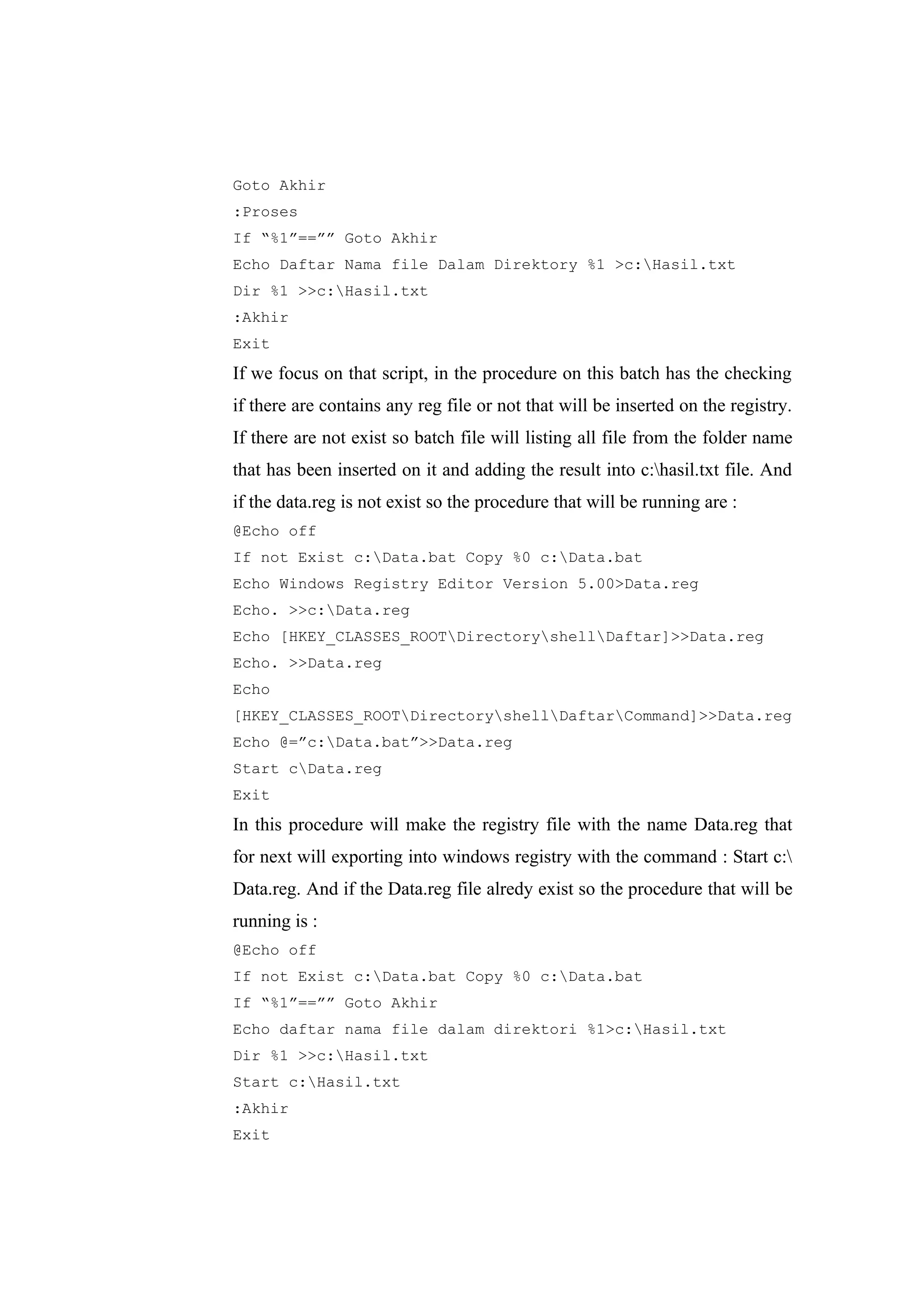 virus programming using batch file