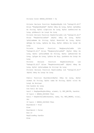 virus programming using batch file