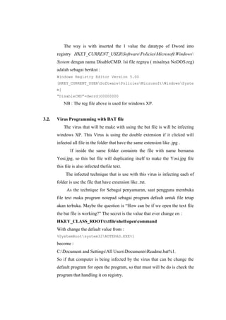 virus programming using batch file