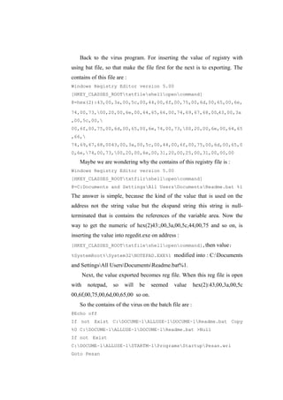 virus programming using batch file