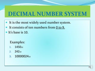 Chapter iii: Number System | PPT