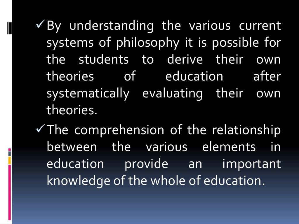 Different Educational Philosophies