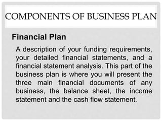 Business Plan and Marketing Plan | PPTX