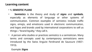 Semiology Example Chapter II Topic 5 Reading The Image.pptx