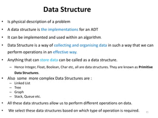 Comprehensive Introduction to Data Structures and Algorithms ...