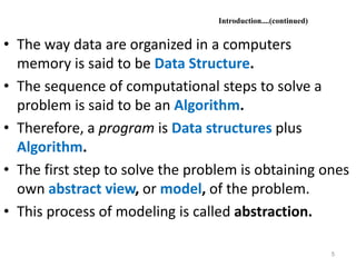 Comprehensive Introduction to Data Structures and Algorithms ...
