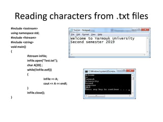 File handling in C++ for either reading or writing.ppt