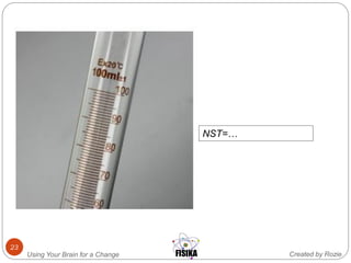 Created by RozieUsing Your Brain for a Change
23
NST=…
 