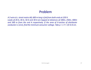 Distribution System Voltage Drop and Power Loss Calculation Slide 37