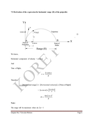 Projectile Motion | DOCX