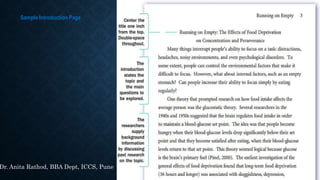 Sample Introduction Page
Dr. Anita Rathod, BBA Dept, ICCS, Pune
 