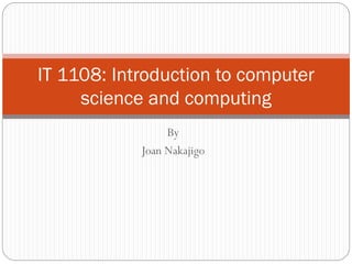 Comprehensive Introduction to Information Technology and Computer ...