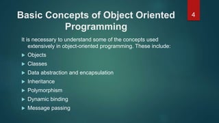 Principal of objected oriented programming | PPTX