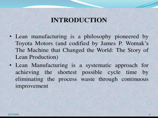 BIRTH OF LEAN SYSTEM | PDF