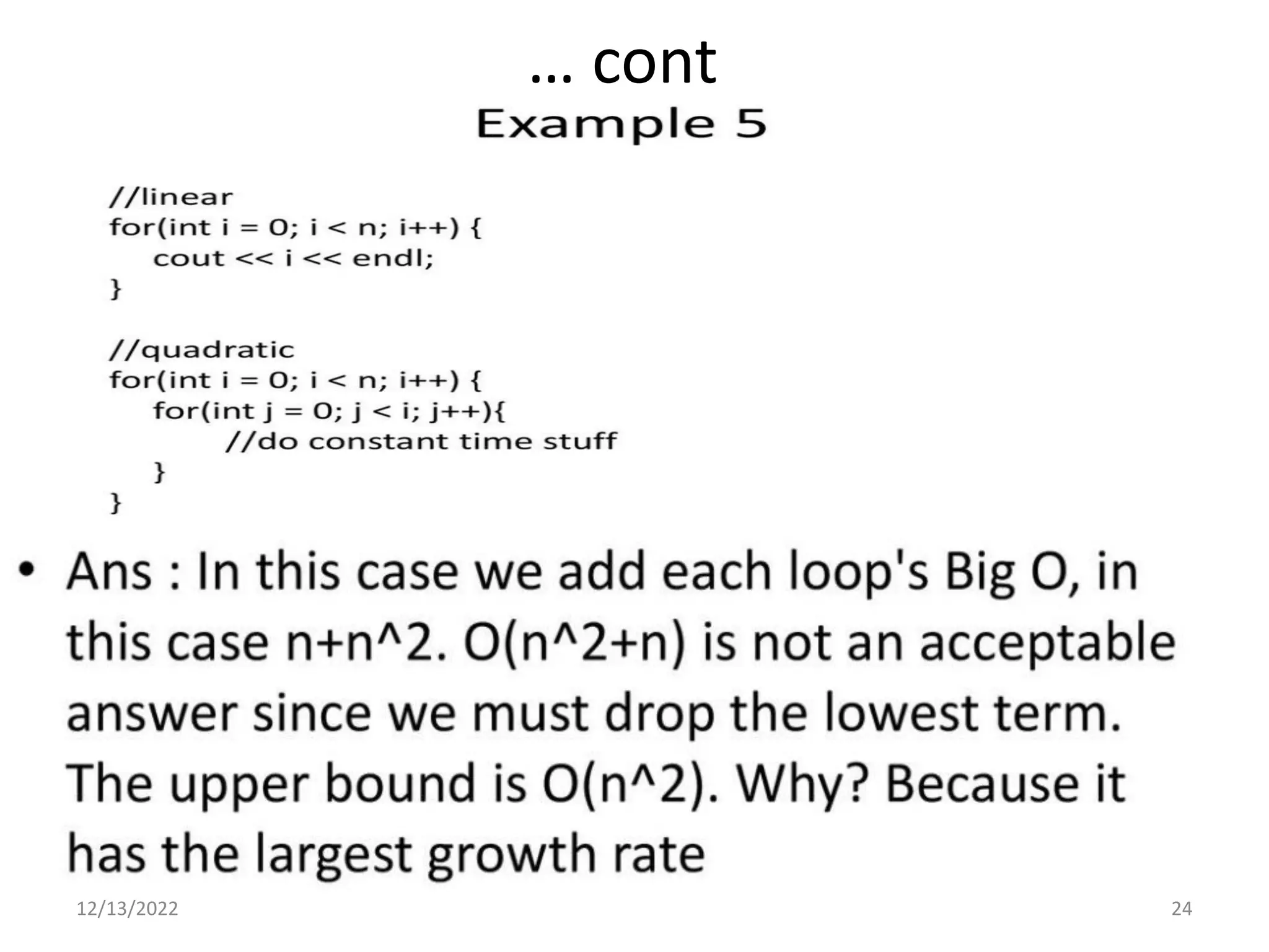 … cont
12/13/2022 24
 