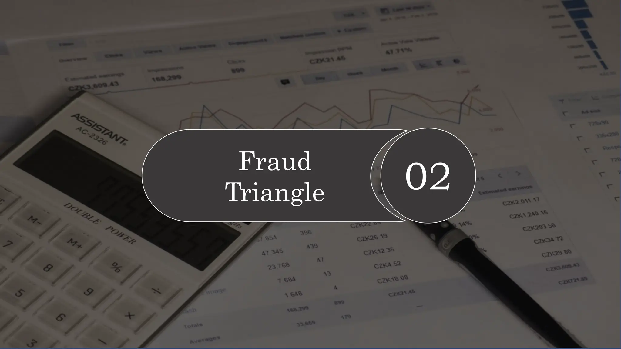 Fraud
Triangle 02
 