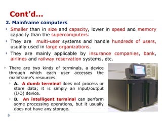 Mainframe Computer Reservation Comprehensive Introduction to Computer Science and Information ...