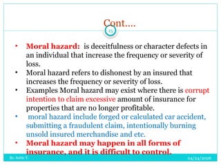 Hazard In Insurance Comprehensive Overview of Risk: Definitions, Types, and Implications in ...