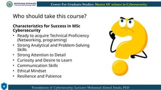 Chapter One-Introduction to Cybersecurity - Master Of science in ...