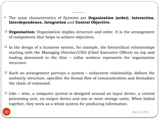 Comprehensive Introduction to Information System Analysis, Design, and ...
