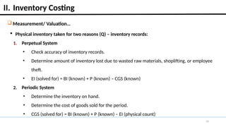 Comprehensive Guide to Inventory Accounting and Costing Methods | PPTX