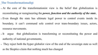 Chapter one1.pdf global trend consists of 4 units | PDF