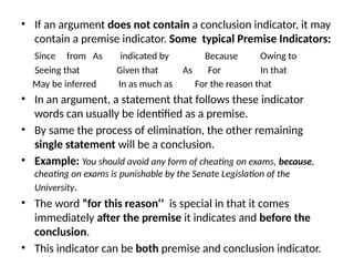 Fundamental Concepts of Logic: Arguments, Premises, and Conclusions ...
