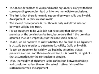 Incorrect Premises Examples Fundamental Concepts of Logic: Arguments, Premises, and Conclusions ...